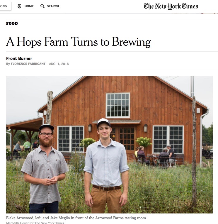 A Hops Farm Turns to Brewing